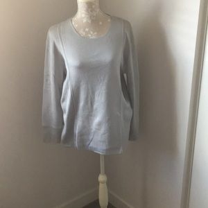 Gray sweater from Italy